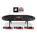 The BBO Poker Tables Aces Pro Plus Poker Table highlights its RFID-ready surface with a zoomed view of two playing cards on the table