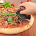 The Chicago Brick Oven Pizza Cutter with Cover effortlessly slices through a freshly baked pizza