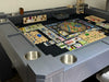 The Game Theory Tables Origins Modular Mini Game Table has ample space with game pieces and cards