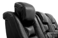 The adjustable headrests of the Valencia Venice Console Home Theater Seating