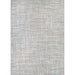 The full top-down image displays the Couristan Cape Indoor/Outdoor Rug - Falmouth/Ivory-Coral in its entirety