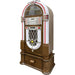 The image displays a full view of the Arkrocket Taurus II Jukebox with Stand - Dark Oak 2024 New Upgrade