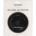 The image shows a Crosley Vinyl Record Label Protector in black packaging