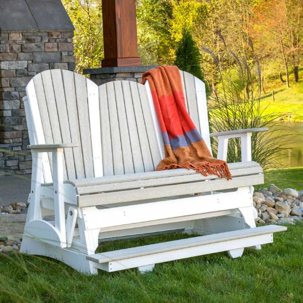 LuxCraft 5' Adirondack Balcony Glider-Freedom Room