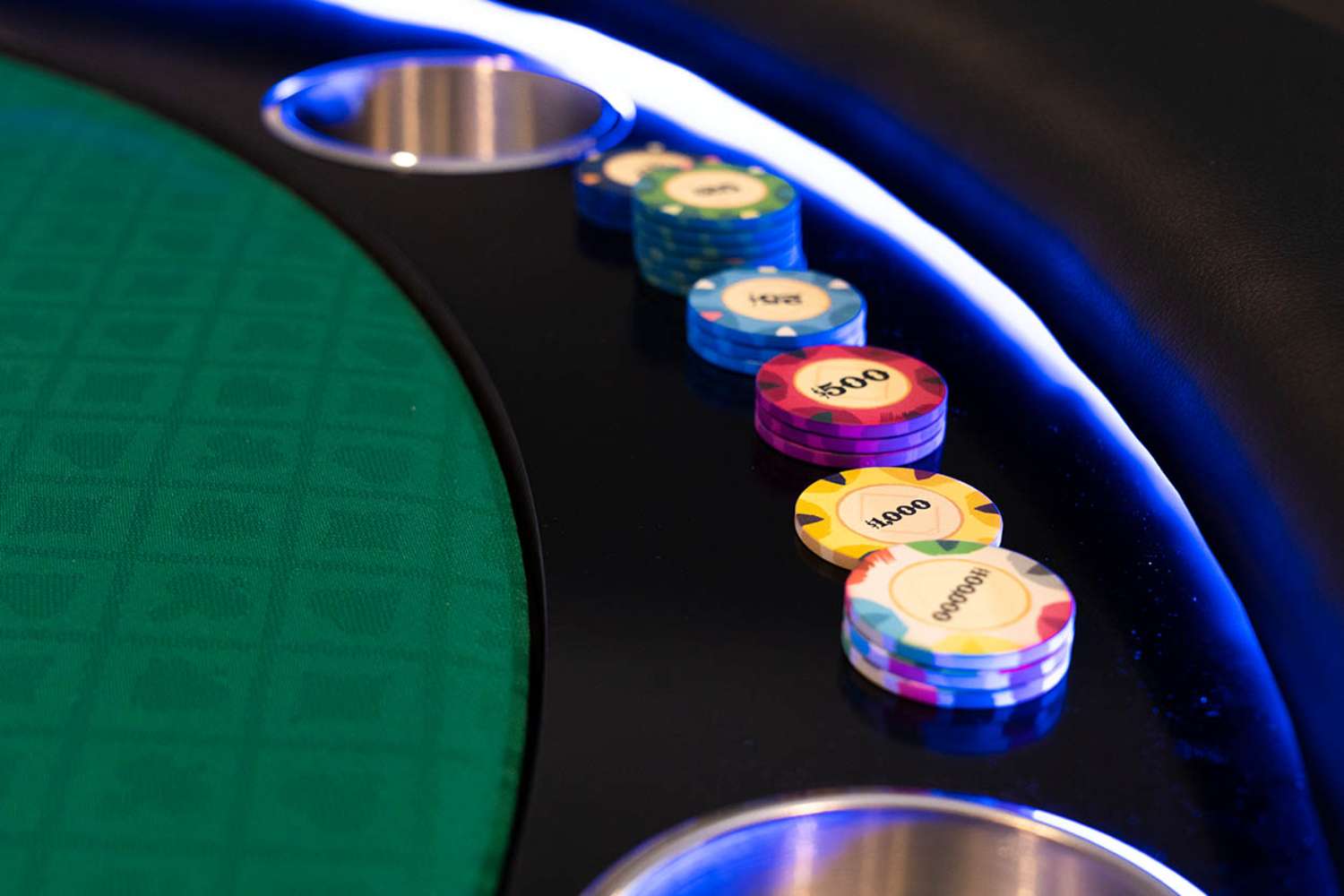 BBO Poker Tables Ginza LED Poker Table-Freedom Room