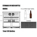 KingsBottle 36 Inch Outdoor Beverage Refrigerator 2 Door For Home-Freedom Room