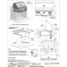 The technical specifications and installation guide for the Alfresco Grills 30″ Luxury Grill Built-In, detailing dimensions, gas connections, and electrical requirements