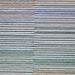 This image displays the Couristan Cape Indoor/Outdoor Rug - Shoreham/Ivory-Multi from above