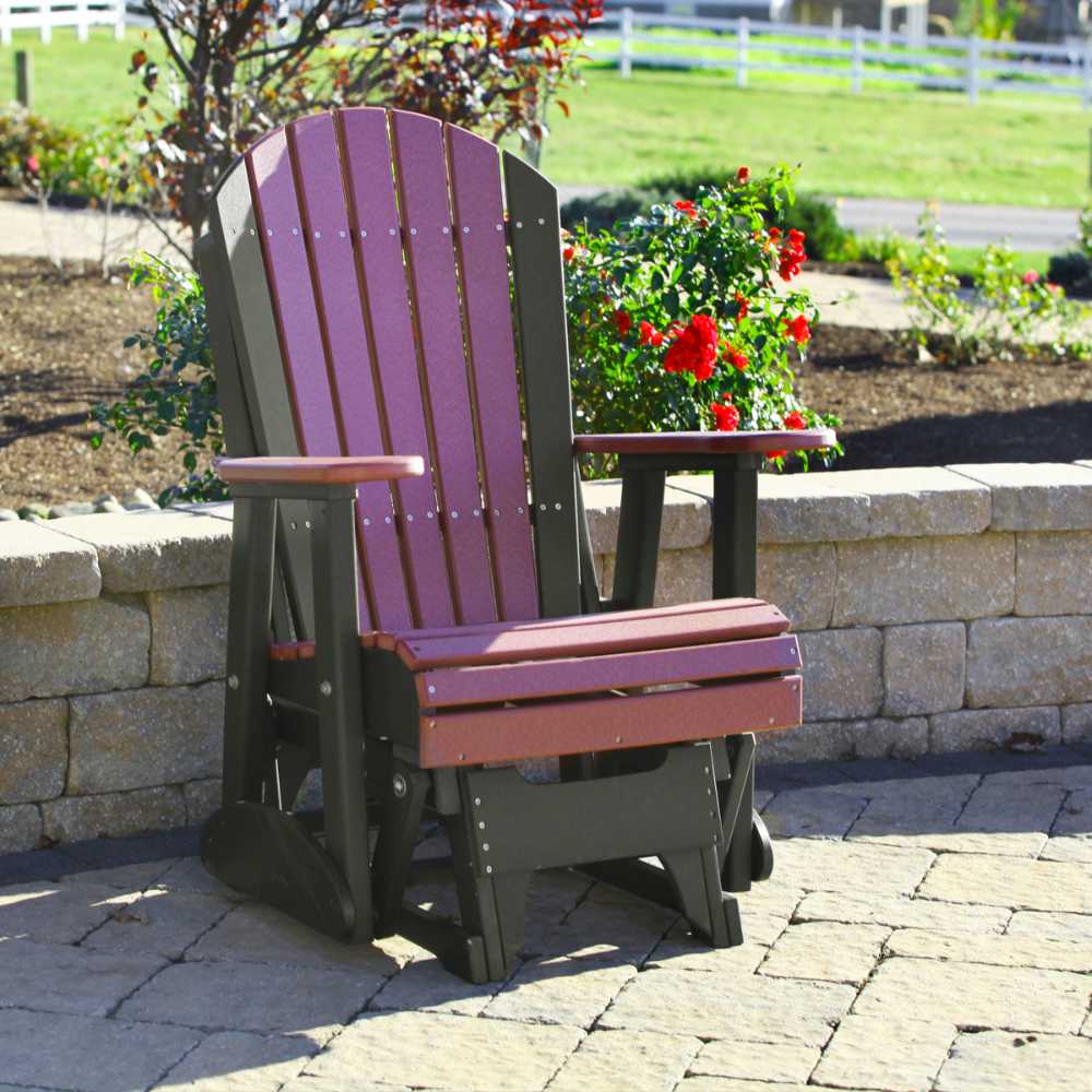 LuxCraft 2' Adirondack Glider Chair-Freedom Room