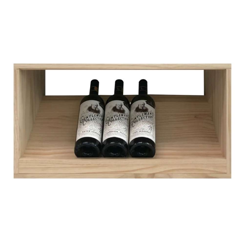 KingsBottle 7 Bottle Display Wine Cube-Freedom Room