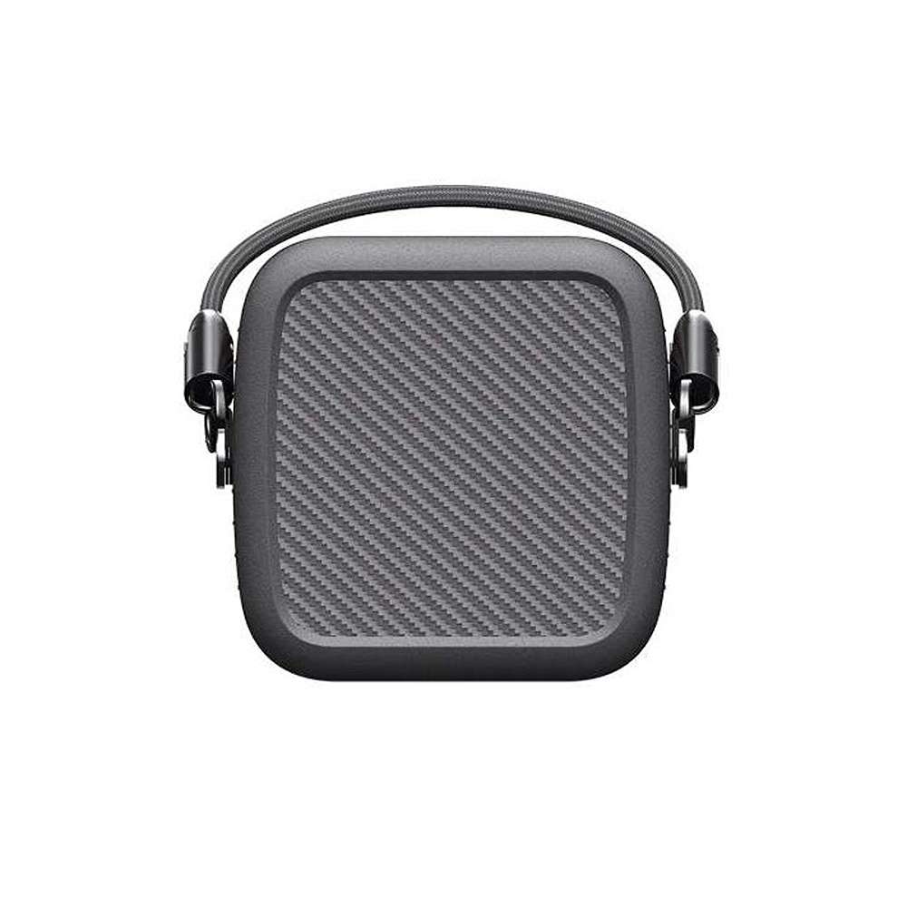 Top view of Jackery Explorer 300D Portable Power Station highlighting its compact design and sturdy carry handle