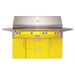 Traffic Yellow Alfresco Grills 56″ Luxury All-Grill Standard Cart Model