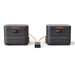 Two Jackery Explorer 2000 Plus Portable Power Station units are connected together to increase available power capacity