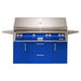 Ultramarine Blue Alfresco Grills 56″ Luxury All-Grill Standard Cart Model