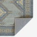 Underside of Momeni Anatolia Indoor Rug - ANA-10 Blue demonstrates its strong backing and neatly finished edges