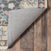 Underside of Momeni Anatolia Indoor Rug - ANA-8 Charcoal reveals a sturdy backing