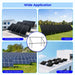 Versatile Sun Gold Power Modular & Expandable Ground Mount Brackets installed on rooftops, ground mounts, and large solar projects