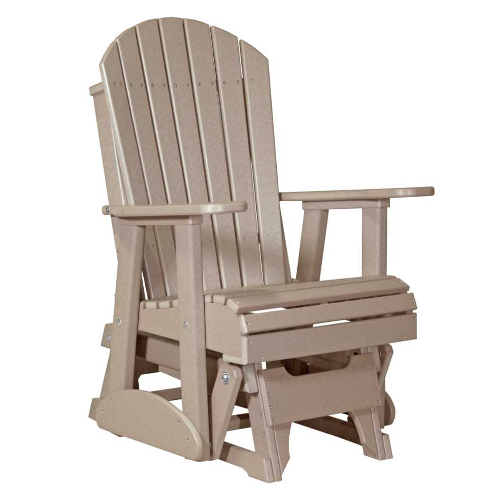 LuxCraft 2' Adirondack Glider Chair-Freedom Room