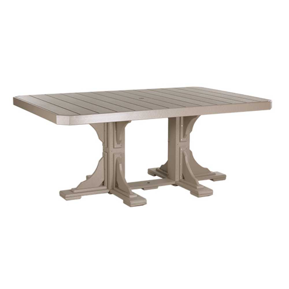 LuxCraft 4' x 6' Rectangular Table-Freedom Room