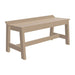 Weatherwood LuxCraft Cafe Dining Bench 41