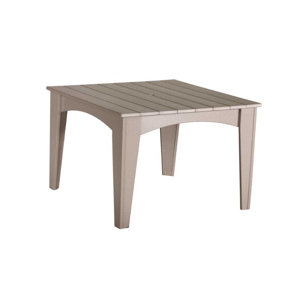 LuxCraft Island Dining Table (44" Square)-Freedom Room