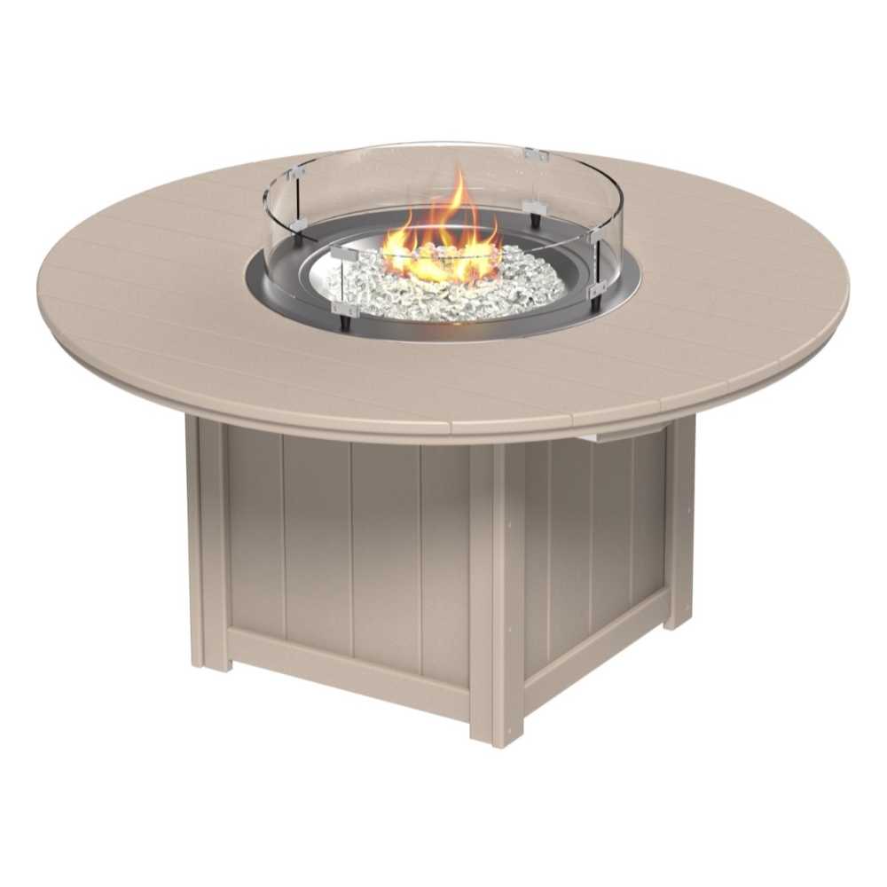 LuxCraft Lumin Fire Table 60" Round-Freedom Room