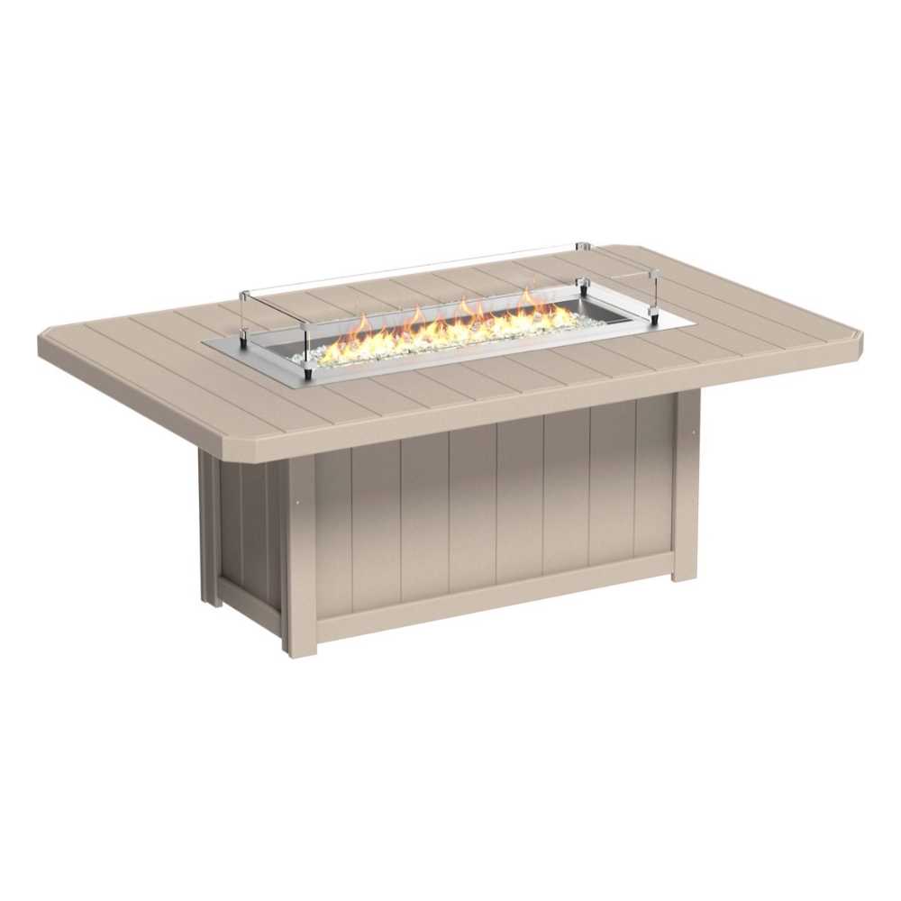 LuxCraft Lumin Fire Table 79" Rectangular-Freedom Room