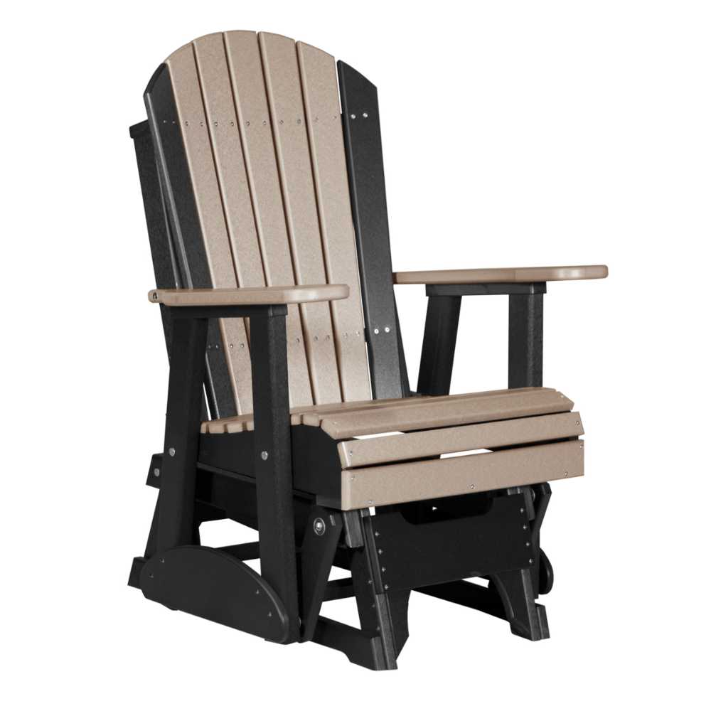 LuxCraft 2' Adirondack Glider Chair-Freedom Room