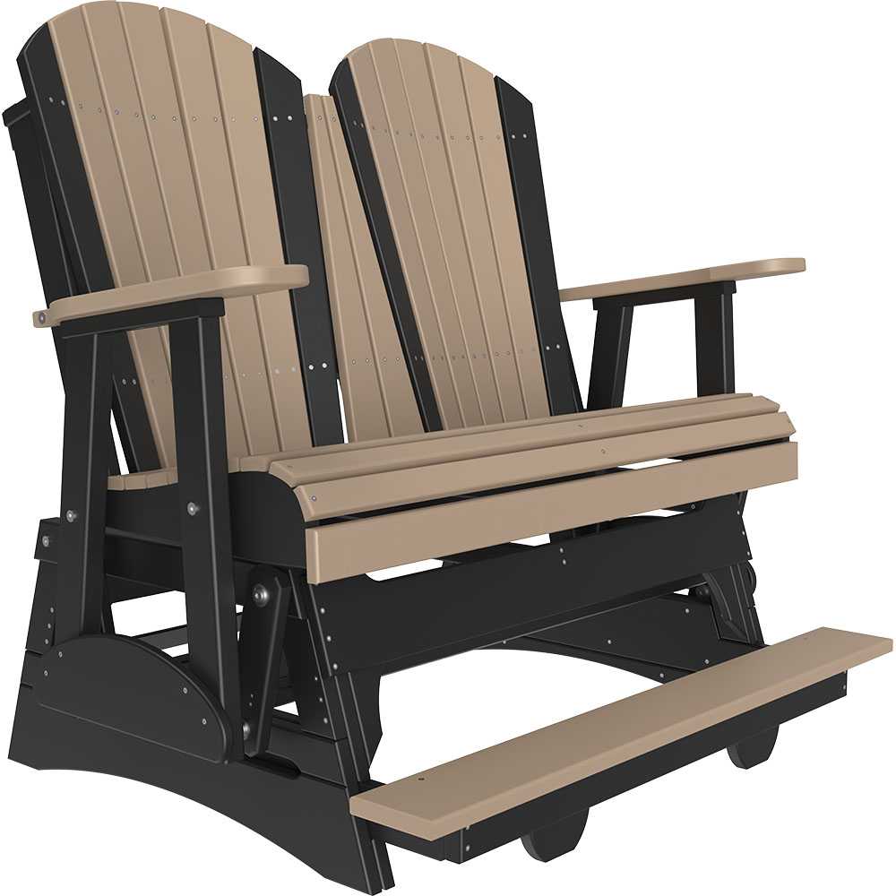 LuxCraft 4' Adirondack Balcony Glider-Freedom Room