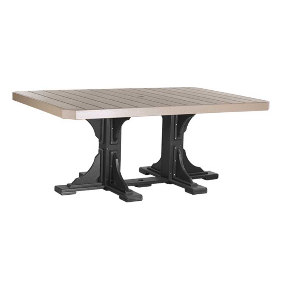 LuxCraft 4' x 6' Rectangular Table-Freedom Room