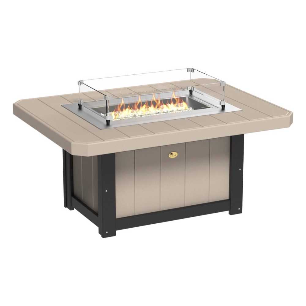 LuxCraft Lumin Fire Pit 51" Rectangular-Freedom Room