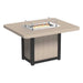 LuxCraft Lumin Fire Table 62" Rectangular-Freedom Room