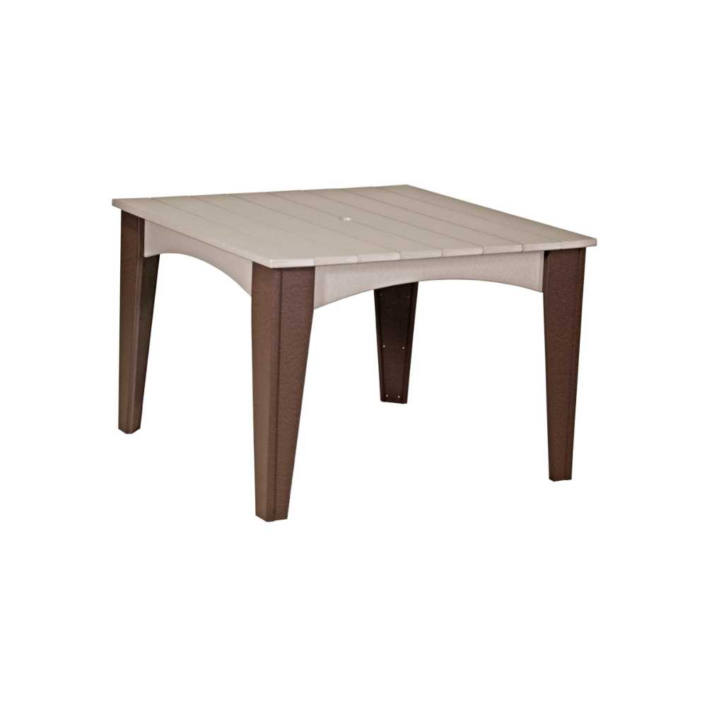 LuxCraft Island Dining Table (44" Square)-Freedom Room