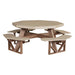 LuxCraft Octagon Picnic Table-Freedom Room