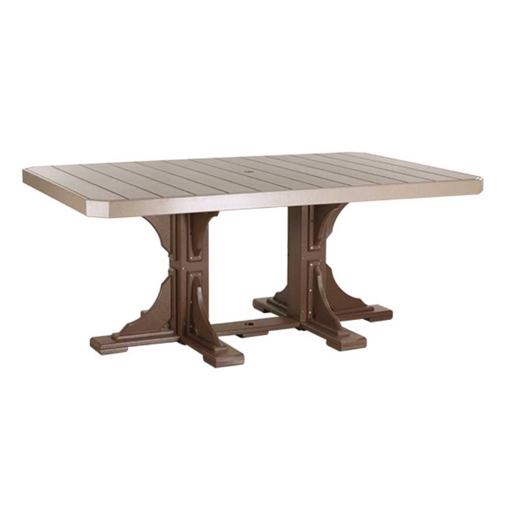 LuxCraft 4' x 6' Rectangular Table-Freedom Room