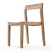 Westminster Teak Horizon 11pc Teak Dining Set is shown here as a single armless teak dining chair with a simple square frame and straight legs on a plain white background