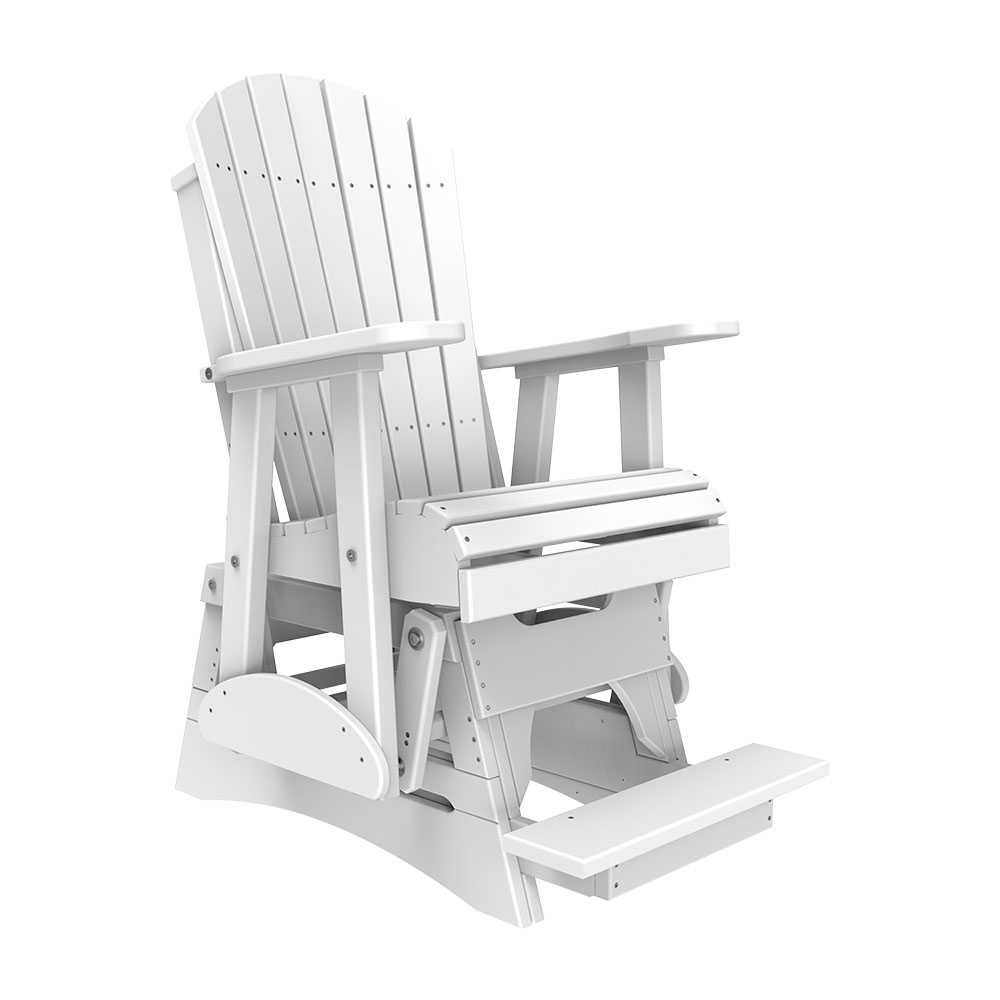 LuxCraft 2' Adirondack Balcony Glider Chair-Freedom Room