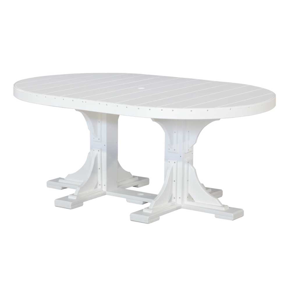 LuxCraft 4' x 6' Oval Table-Freedom Room