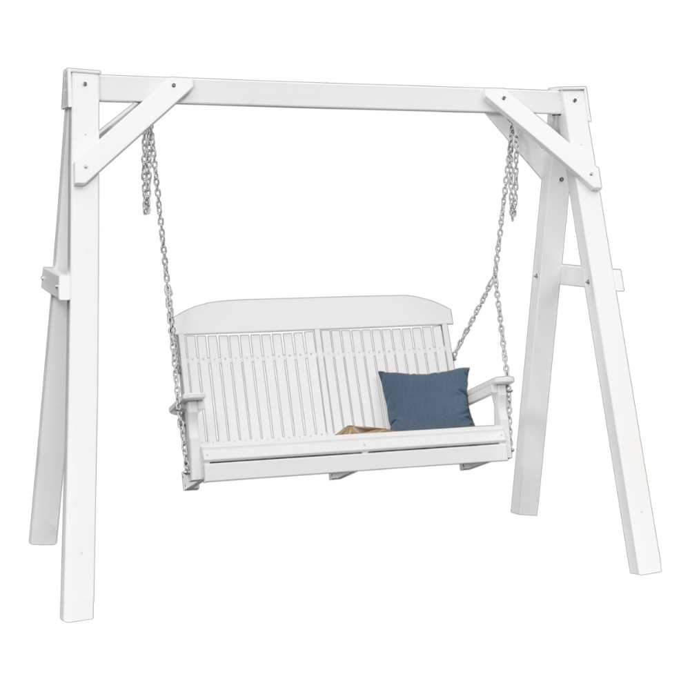 LuxCraft A-Frame Vinyl Swing Stand-Freedom Room