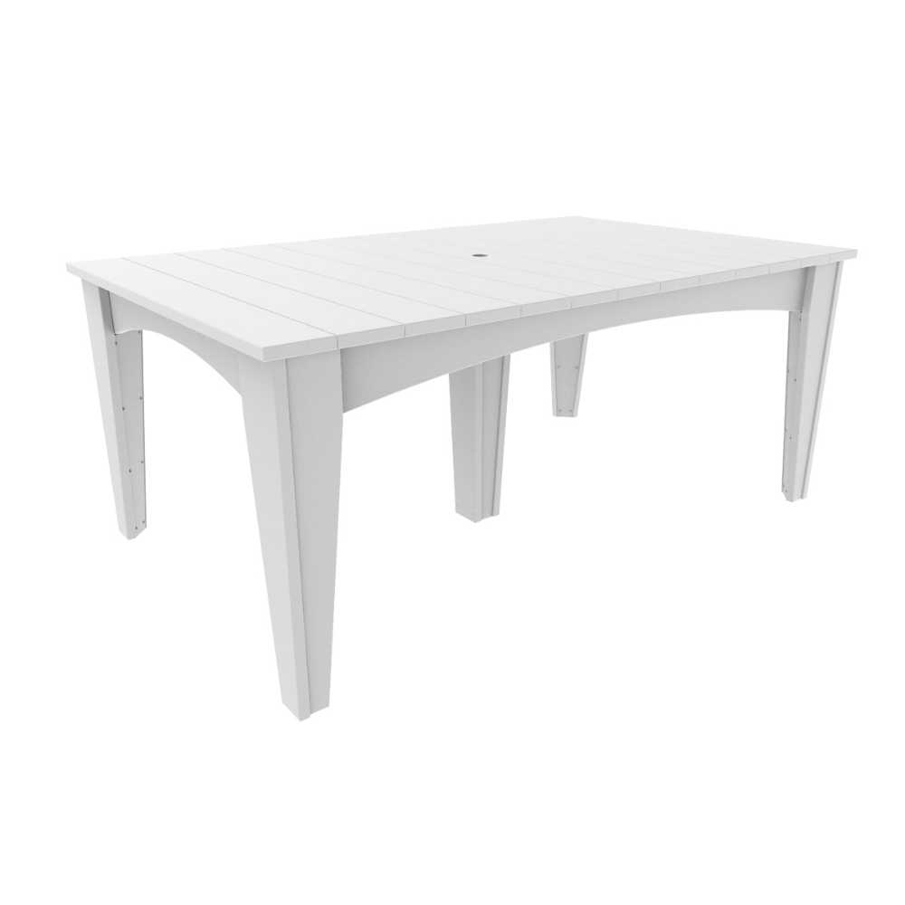 LuxCraft Island Dining Table (44" X 72" Rectangular)-Freedom Room