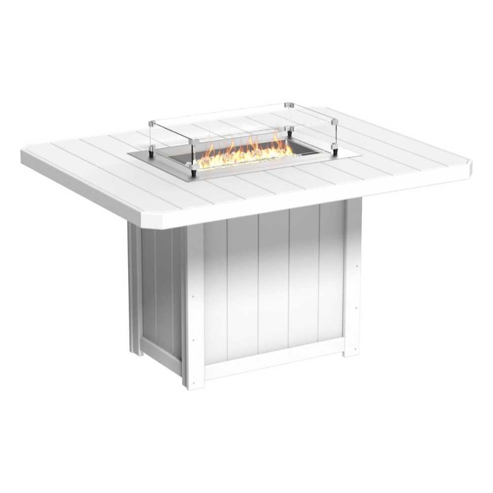 LuxCraft Lumin Fire Table 62" Rectangular-Freedom Room