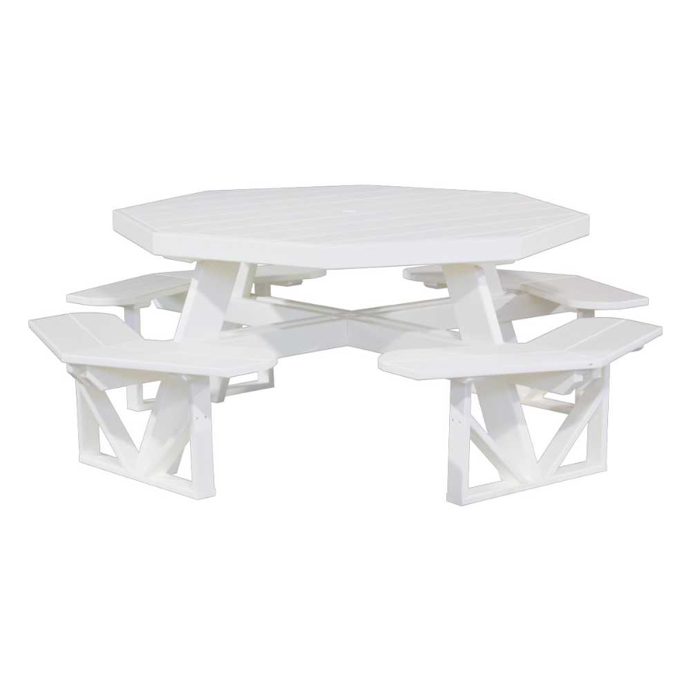 LuxCraft Octagon Picnic Table-Freedom Room