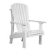 White LuxCraft Royal Adirondack Chair