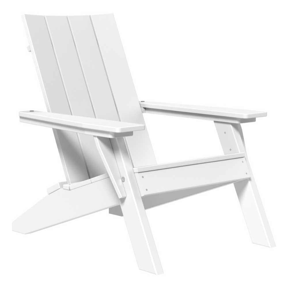 White LuxCraft Urban Adirondack Chair