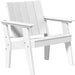 White LuxCraft Urban Chat Chair