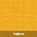 Yellow Tenshon Rectangle Shade Sail fabric color swatch in a bright yellow shade with a durable woven pattern