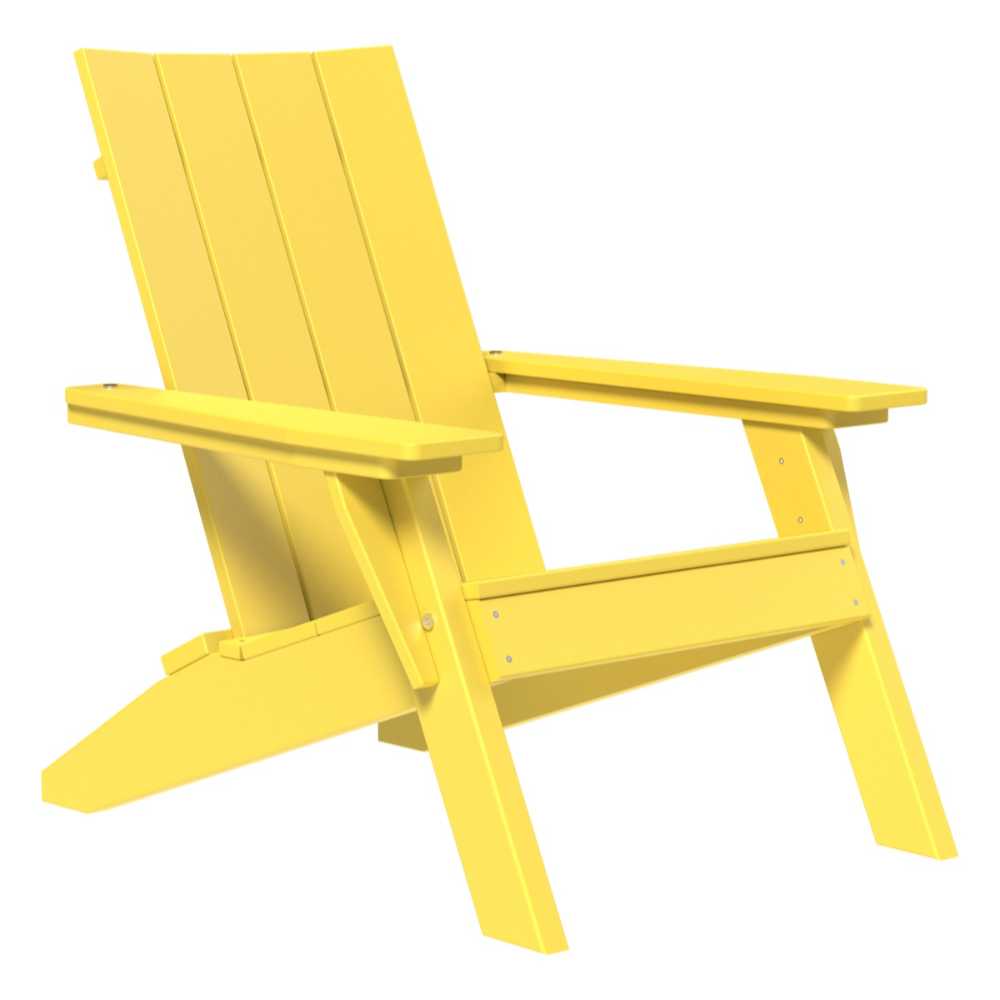 Yellow LuxCraft Urban Adirondack Chair