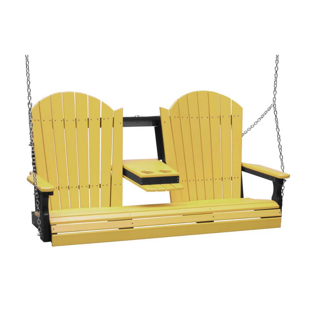 LuxCraft 5′ Adirondack Swing-Freedom Room