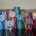 BBO Poker Tables 500pc Secret Agent Poker Chip Set-Freedom Room