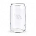 Arizona Cardinals Crate & Barrel Beer Can 16oz Glass, Set of 4 with NFL team logo